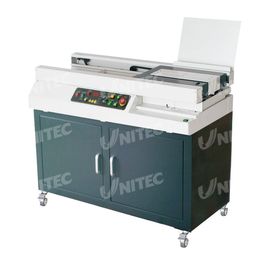 Automatic Glue Soft Cover Book Binding Machine Small Milling Blade Included W5500