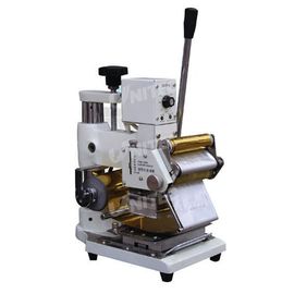 Adjustable Manual Roller Hot Stamping Machine 400mm Thickness