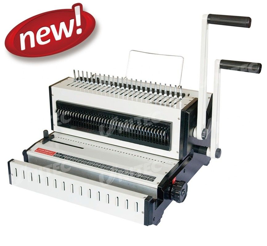 CW2016 CE Electric Binding Machine , Mini Size Office Book Binding Machine